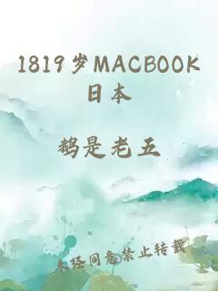 1819岁MACBOOK日本