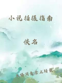 小说拍摄指南