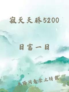 寂灭天骄5200