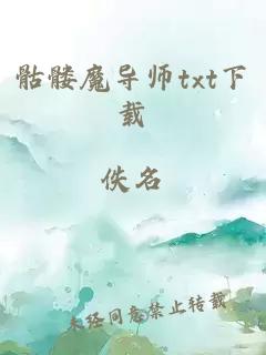 骷髅魔导师txt下载