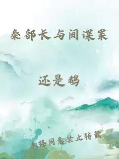 秦部长与间谍案