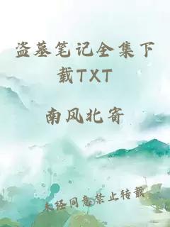 盗墓笔记全集下载TXT