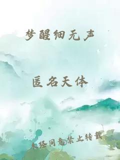 梦醒细无声