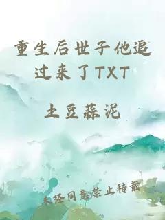 重生后世子他追过来了TXT