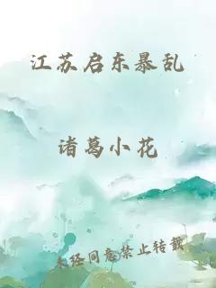 江苏启东暴乱