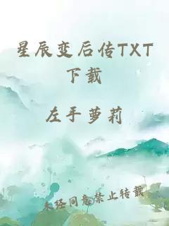 星辰变后传TXT下载