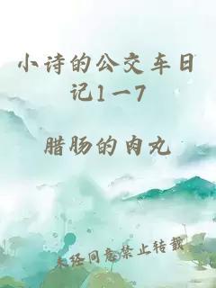 小诗的公交车日记1一7