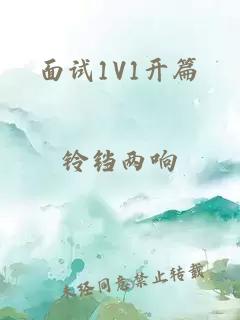 面试1V1开篇