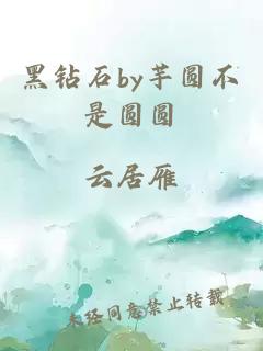 黑钻石by芋圆不是圆圆