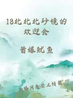 18北北北砂镜的欢迎会