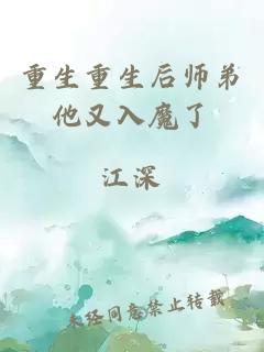 重生重生后师弟他又入魔了