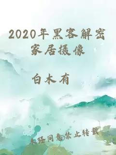 2020年黑客解密家居摄像