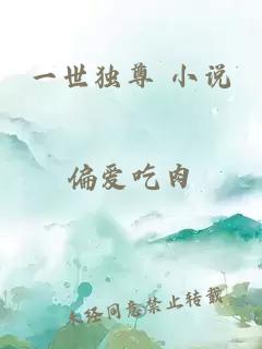 一世独尊 小说