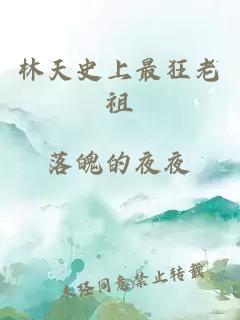 林天史上最狂老祖