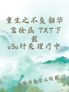 重生之不负韶华 宝妆成 TXT下载