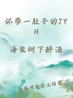 怀孕一肚子的JYH