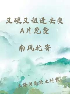 又硬又粗进去爽A片免费